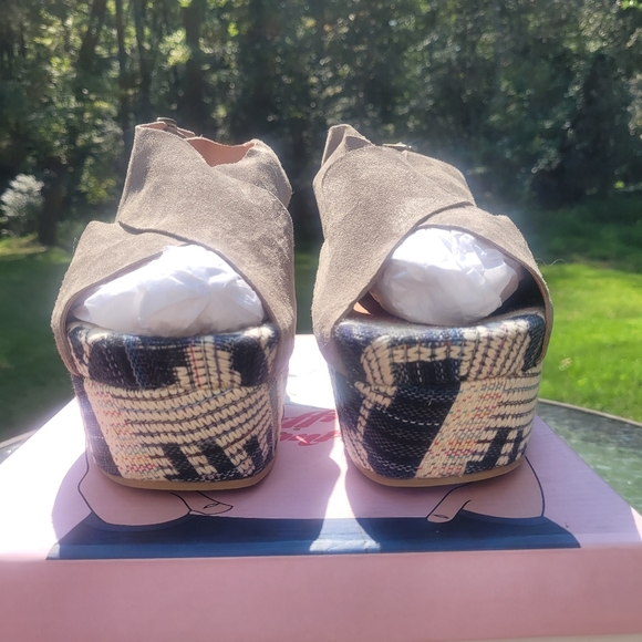 Jeffrey Campbell "PISA-FAB" wedge sz10 - Picture 4 of 8